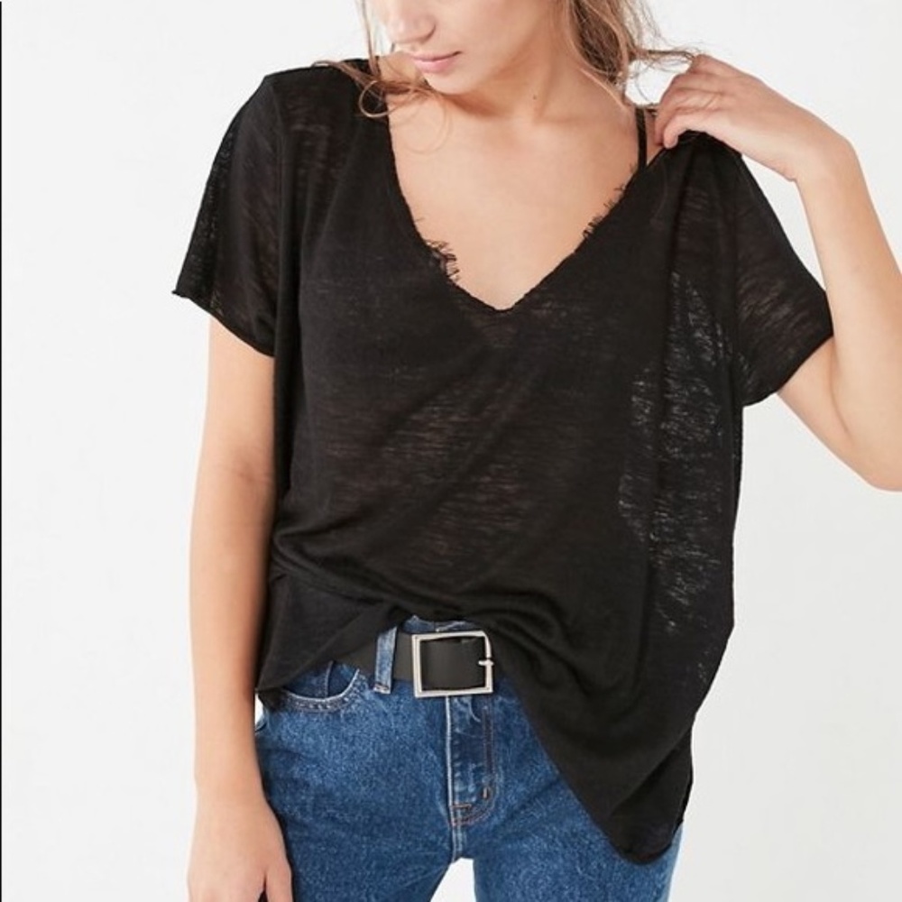 Project Social T Knit V-Neck